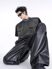 Threebooy shoulder pads shirt na1151