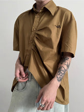 Threebooy Irregular Loose Shirt na1407