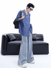 Threebooy design short-sleeved shirt na1153