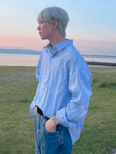 Threebooy Striped shirt long-sleeved shirt pr07