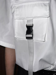 Threebooy loose design shirt na1359