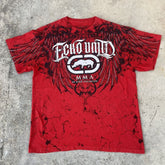 Threebooy 2000s Affliction Retro Tops American Street Gothic Retro Printed Oversize T shirt Men Hip Hop Harajuku Punk Loose Short Sleeve