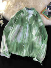 Threebooy Autumn Premium Drape Long-Sleeved Shirt Korean Style, Suitable for City Walking Street Outdoor Activities, Suitable for All Seasons, Suitable for Outdoor Activities Gift Giving