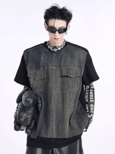 Threebooy shoulder pads shirt na1151