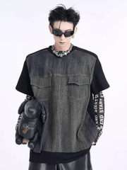 Threebooy shoulder pads shirt na1151