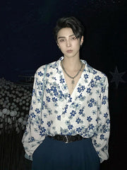 Threebooy loose casual shirt na1353