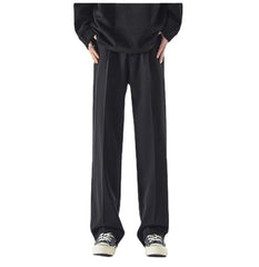 Threebooy Streetwear Italian Style Men Naples Suit Pants Pendant Advance Sense Loose Straight Trouser Summer Fashion Casual Pant Handsome