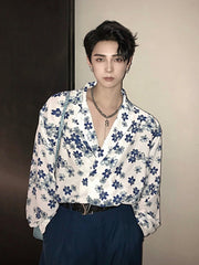 Threebooy loose casual shirt na1353