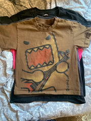 Threebooy 2000s Summer Trend Funny Printed Versatile Couple Cotton T shirts Fashion Casual Loose Tops New Simple Retro Short Sleeves