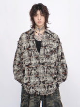 Threebooy 【Mz】street loose shirt na1379