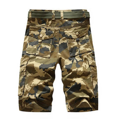 Threebooy Camouflage Cargo Shorts Men New Mens Casual Shorts Loose Cotton Work Short Pants Man Plus Size 29-40