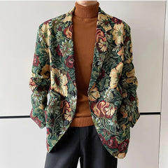 Threebooy Men's Classic Vintage Blazer