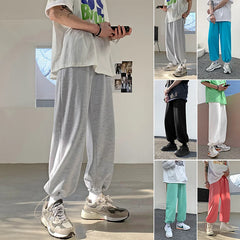 Threebooy Men Japanese Streetwear 6 Colors Solid Sweatpants Man Black Joggers Pants Male Korean Hip Hop Harajuku Track Pants