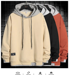 Threebooy Men Hoodies Harajuku Hip Hop Sweatshirt Casual Oversized Hoodie Men Hooded Pullover Tops 2021 Mens Sportswear Hoodies Clothing