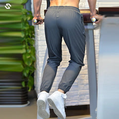 Threebooy Men Running Pants Soccer Training Pants With Zipper Pockets Football Trousers Jogging Fitness Gym Pants Workout Sport Pants