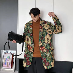 Threebooy Men's Classic Vintage Blazer