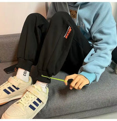 Threebooy New Loose Jogging Sweatpants Pants Men New Fashion Sweatpants Male Outdoor Straight Trousers Pantalon Hommes