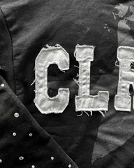 Threebooy Hip Hop Goth Letter Pattern Double Layer Long Sleeved Graphic T Shirts Harajuku Retro Hot Diamond Oversized Sweatshirt Tops