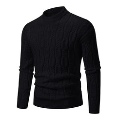 Threebooy Autumn Winter Men's O-Neck Knitted Sweater Fashion Youthful Vitality Knitting Pullovers Men Warm Casual Couple Pullover Sweaters
