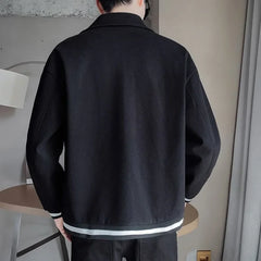 Threebooy Men's Wool & Blends Jackets New In Male Coats Spring Autumn Original Brands Joker Stylish Fast Delvery Casual Cold Y2k Aesthetic
