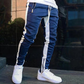 Threebooy Mens Joggers Casual Pants Fitness Men Sportswear Tracksuit Bottoms Skinny Sweatpants Trousers Black Gyms Jogger Track Pants