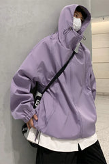 Threebooy Man Hoodie Loose Fitting Men's Clothing Men Spring Jackets Men's Korean Style Clothes Outerwear Popular Hooded Coats Models