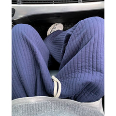 Threebooy White Casual Pants Men Fashion Oversized Wide Leg Pants Men Streetwear Korean Loose Hip-hop Wide Leg Pants Mens Trousers M-2XL