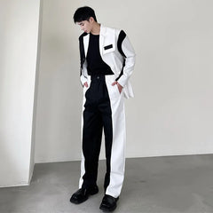 Threebooy Men's Monochrome Duo 2-Piece Set