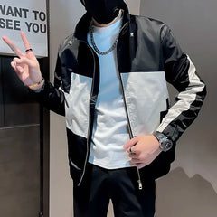 Threebooy New In Winter Sales Of Male Coats Stylish Joker Clothing Fashion Aesthetic Korean Reviews Many Casual Men's Bomber Jackets