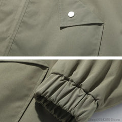 Threebooy Trench coats men hooded Autumn New Classic Fashion Trendy Long Coat Men Casual Loose Comfortable High Quality Trench Coat