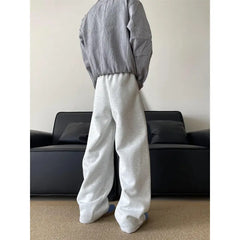 Threebooy Spring NEW Loose Casual pants man Solid baggy trousers Unisex Wide leg pants Fashion trend youth skateboard pants male