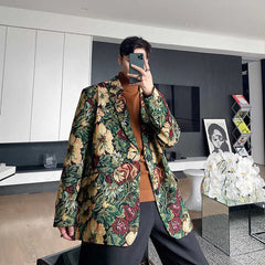 Threebooy Men's Classic Vintage Blazer