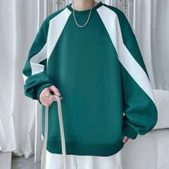 Threebooy Autumn Hoodie Men Fashion Oversized Sweatshirt Men Sports Tops Streetwear Hip-hop Loose Round Neck Hoodie Mens Hoody M-3XL