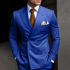 Threebooy Luxury Fashion Light Suit Suit Men's Banquet Daily Casual Business