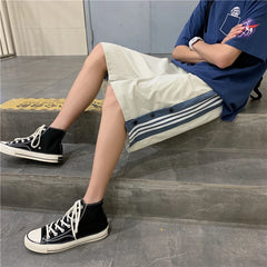 Threebooy 90s Streetwear Summer Shorts for Man Jorts Baggy Original Clothing Mens Clothes Fashion