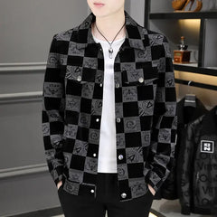 Threebooy Short Cropped Man Suits And Blazers Party Single Breasted Coats Jacket For Men Premium Summer Fashion Casual Elegant