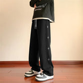 Threebooy New in Straight Trousers Jogger Man Pants Slacks Luxury Men's Trousers Wide Leg Pants Baggy Sweatpants High Quality Brands