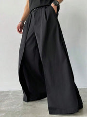 Threebooy plus Size Men's Casual Pants Fashionable Trendy Loose Fit Comfortable Trousers for Men