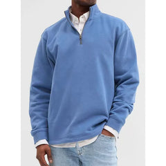 Threebooy Fashion Men's Sweatshirt Autumn Long Sleeved Street Zipper Pullover Oversized Clothing For Men Tees Fashion Casual Sportswear