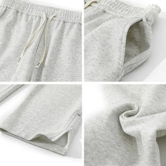 Threebooy Grey Black Sweatpants Men Fashion Oversized Wide Leg Pants Men Streetwear Loose Straight Sports Pants Mens Joggers Trousers