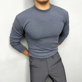 Threebooy Men's Spor Casual Long Sve round Ne T-irt Running Training Baskeall American Sle Loose Fit Polyester Thermal