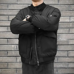 Threebooy Thick Trend Men's Coats Winter Warm Luxury Designer High Quality Male Quilted Padded Jackets Cold Harajuku New In Joker Y2k