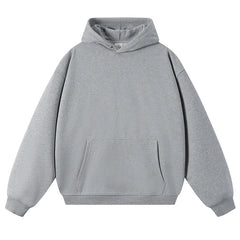 Threebooy Winter Sweatshirts Men's New High-quality Hooded Autumn Sweatshirt Men's Outdoor Solid Color Simple Casual Trendy Loose Hoodies