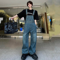 Threebooy Men's Icon Denim Overalls