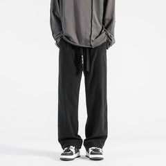 Threebooy Y2k Harajuku Corduroy Baggy Sweatpants Harem Pants Men Korean Fashions Wide Leg Pants Japanese Streetwear Joggers Pants