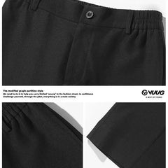 Threebooy New Hip-hop Heavyweight Sweatpants for Men Trendy American Couple Pants Loose and Casual Wide Leg Pants with a Hanging Feel