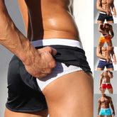 Threebooy Mens Swim Trunks with Zipper Pocket Summer Swimming Shorts with Liner Quick Dry Breathable Bathing Suit Swimsuit Swimwear