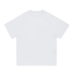 Threebooy Men Loose Fit T-Shirt Round Neck Classic Casual Summer Cotton Tee Minimalist Basic Undershirt Fashion Comfort Breathable Top