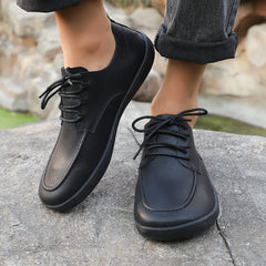 Threebooy Men's Fashionable Casual Sports Shoes Breathable PU Upper EVA Outsole round Toe Low Top Quick Laces Comfortable All Season