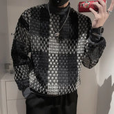 Threebooy Sweatshirt Handsome Long Sleeve New Style Trendy Brand Men Fashionable Casual Jacket Sweatshirts